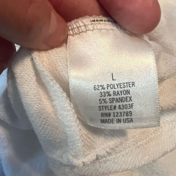 3 for $30! Alya short sleeve towel like material blouse - Picture 6 of 12